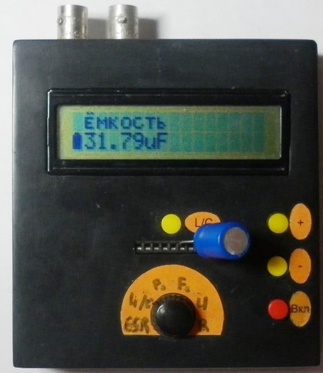 Измеритель индуктивности на микроконтроллере PIC16F1936